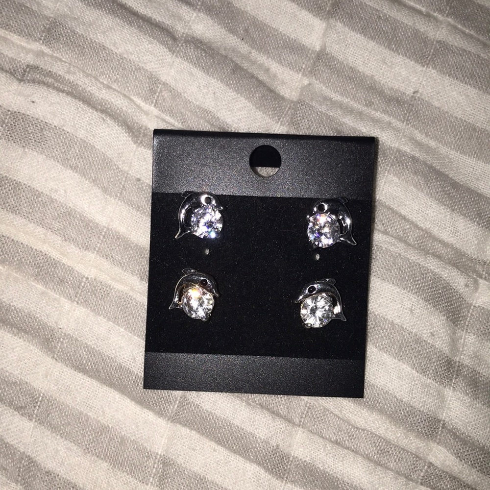 Dolphin earings